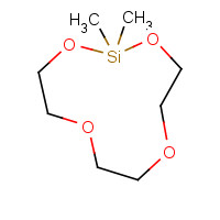 18339-94-1 1,1-DIMETHYLSILA-11-CROWN-4 chemical structure
