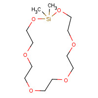 83890-22-6 1,1-DIMETHYLSILA-17-CROWN-6 chemical structure