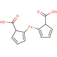 1293-87-4 1,1'-FERROCENEDICARBOXYLIC ACID chemical structure