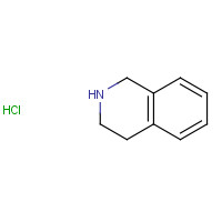14099-81-1 1,2,3,4-TETRAHYDROISOQUINOLINE HYDROCHLORIDE chemical structure