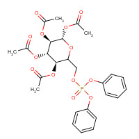 108321-48-8 1,2,3,4-TETRA-O-ACETYL-6-DIPHENYLPHOSPHORYL-BETA-D-MANNOPYRANOSE chemical structure