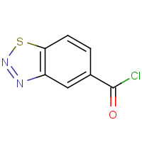 321309-32-4 1,2,3-BENZOTHIADIAZOLE-5-CARBONYL CHLORIDE chemical structure