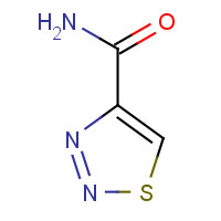 4100-20-3 1,2,3-THIADIAZOLE-4-CARBOXAMIDE chemical structure