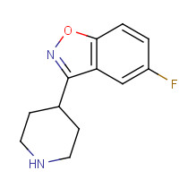 84163-64-4 5-FLUORO-3-(4-PIPERIDINYL)-1,2-BENZISOXAZOLE chemical structure