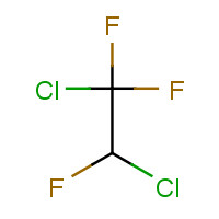 354-23-4 1,2-DICHLOROTRIFLUOROETHANE chemical structure
