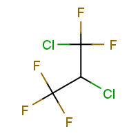431-86-7 1,2-DICHLORO-1,1,3,3,3-PENTAFLUOROPROPANE chemical structure