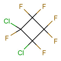 356-18-3 1,2-DICHLOROHEXAFLUOROCYCLOBUTANE chemical structure