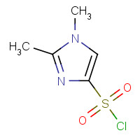 137049-02-6 1,2-DIMETHYL-1H-IMIDAZOLE-4-SULFONYL CHLORIDE chemical structure