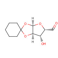 15356-27-1 1,2-O-CYCLOHEXYLIDENE-ALPHA-D-XYLOPENTODIALDO-1,4-FURANOSE chemical structure