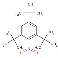 4074-25-3 2,4,6-TRI-TERT-BUTYLNITROBENZENE chemical structure