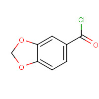 25054-53-9 Piperonyloyl chloride chemical structure