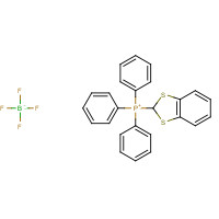 62217-34-9 1,3-Benzodithiol-2-yltriphenyl phosphonium tetrafluoroborate chemical structure