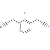 175136-84-2 2-FLUOROBENZENE-1,3-DIACETONITRILE chemical structure