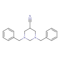 86236-77-3 1,3-DIBENZYL-5-CYANOHEXAHYDROPYRIMIDINE chemical structure