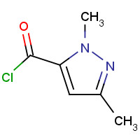 55458-67-8 1,3-Dimethyl-1H-pyrazole-5-carbonyl chloride chemical structure
