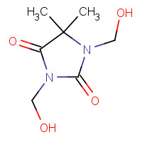 6440-58-0 Dimethyloldimethyl hydantoin chemical structure