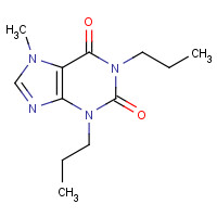 31542-63-9 1,3-Dipropyl-7-methylxanthine chemical structure