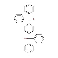 205180-53-6 Benzene,1,4-bis(bromodiphenylmethyl)- chemical structure