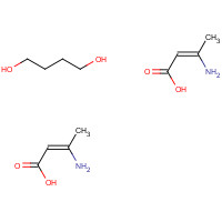 14205-47-1 1,4-BUTANEDIOL BIS(BETA-AMINOCROTONATE) chemical structure