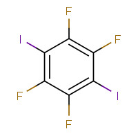 392-57-4 1,4-DIIODOTETRAFLUOROBENZENE chemical structure