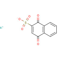 34169-62-5 1,4-NAPHTHOQUINONE-2-SULFONIC ACID,K chemical structure