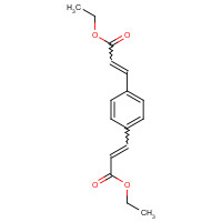17088-28-7 1,4-PHENYLENEDIACRYLIC ACID DIETHYL ESTER chemical structure