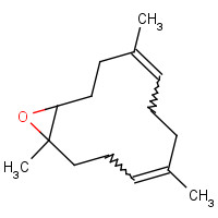 71735-79-0 1,5,9-Trimethyl-13-oxabicyclo[10.1.0]trideca-4,8-diene chemical structure