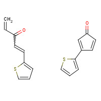 886-78-2 1,5-BIS-(2-THIENYL)-1,4-PENTADIEN-3-ONE chemical structure