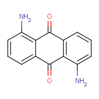 129-44-2 1,5-DIAMINOANTHRAQUINONE chemical structure
