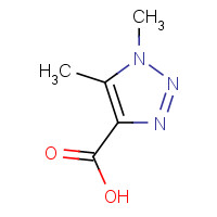 329064-07-5 1,5-DIMETHYL-1H-1,2,3-TRIAZOLE-4-CARBOXYLIC ACID chemical structure