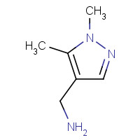 400756-31-2 1,5-Dimethyl-(1H)-pyrazole-4-methanamine chemical structure