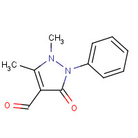 950-81-2 4-ANTIPYRINECARBOXALDEHYDE chemical structure