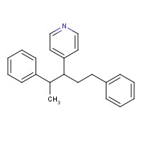 2057-47-8 4-(1-PHENETHYL-3-PHENYL-PROPYL)-PYRIDINE chemical structure