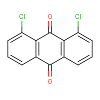 82-43-9 1,8-DICHLOROANTHRAQUINONE chemical structure