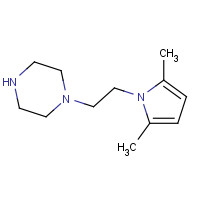 5059-36-9 1-[2-(2,5-DIMETHYL-1H-PYRROL-1-YL)ETHYL]PIPERAZINE chemical structure