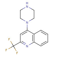 175203-79-9 1-[2-(TRIFLUOROMETHYL)QUINOL-4-YL]PIPERAZINE chemical structure