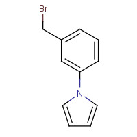 112596-36-8 1-[3-(BROMOMETHYL)PHENYL]-1H-PYRROLE chemical structure