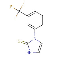 17452-08-3 1-(3-TRIFLUOROMETHYLPHENYL)IMIDAZOLINE-2-THIONE chemical structure
