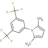 175205-51-3 1-[3,5-BIS(TRIFLUOROMETHYL)PHENYL]-2,5-DIMETHYL-1H-PYRROLE chemical structure