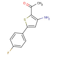 306935-10-4 1-[3-AMINO-5-(4-FLUOROPHENYL)-2-THIENYL!ETHAN-1-ONE,97 chemical structure
