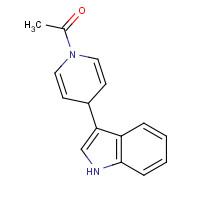 34981-12-9 3-(1-ACETYL-,4-DIHYDROPYRID-4-YL)INDOLE chemical structure