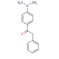 97606-39-8 4'-DIMETHYLAMINO-2-PHENYLACETOPHENONE chemical structure