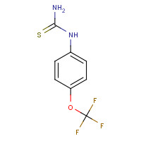 142229-74-1 1-(4-(TRIFLUOROMETHOXY)PHENYL)-2-THIOUREA chemical structure