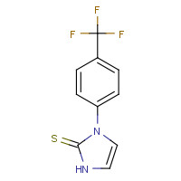 17452-18-5 1-(4-TRIFLUOROMETHYLPHENYL)IMIDAZOLINE-2-THIONE chemical structure