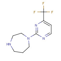 238403-48-0 1-[4-(TRIFLUOROMETHYL)PYRIMIDIN-2-YL]-1,4-DIAZEPANE chemical structure