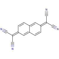 6251-01-0 11,11,12,12-TETRACYANONAPHTHO-2,6-QUINODIMETHANE chemical structure