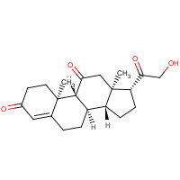 72-23-1 11-DEHYDROCORTICOSTERONE chemical structure