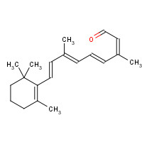 472-86-6 13-CIS-RETINAL chemical structure