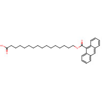 64821-29-0 16-(9-ANTHROYLOXY)PALMITIC ACID chemical structure