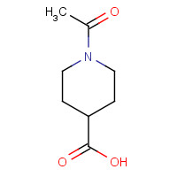 25503-90-6 1-Acetyl-4-piperidinecarboxylic acid chemical structure